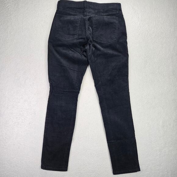 Gap True Skinny Corduroy Pants Womens 27 R Jeans Black New NWT - Picture 9 of 13